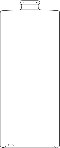 Technical drawing of Alma 100ml - article number 53578701