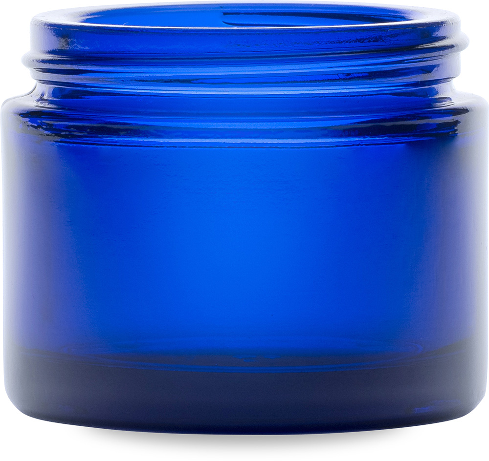 Front view product picture of Jar blue 60ml - article number 8296