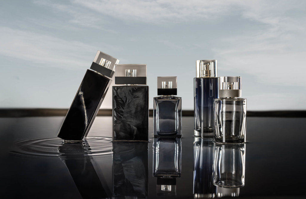 Selection of premium perfumery products which are part of the Private Collection