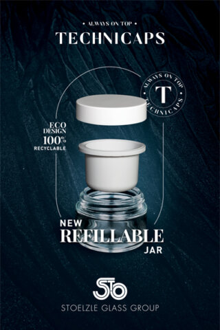 Refillable Jar - Stoelzle x Technicaps