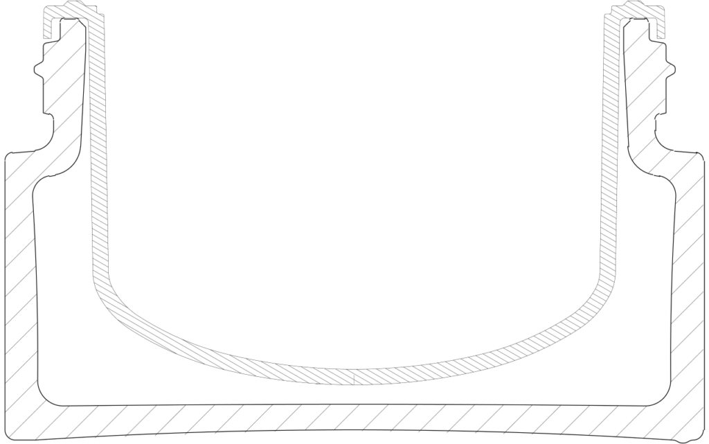 Sketch of Twirl Refillable Jar