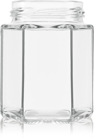 Product picture of hexagonal jar 180 ml - article number 35343