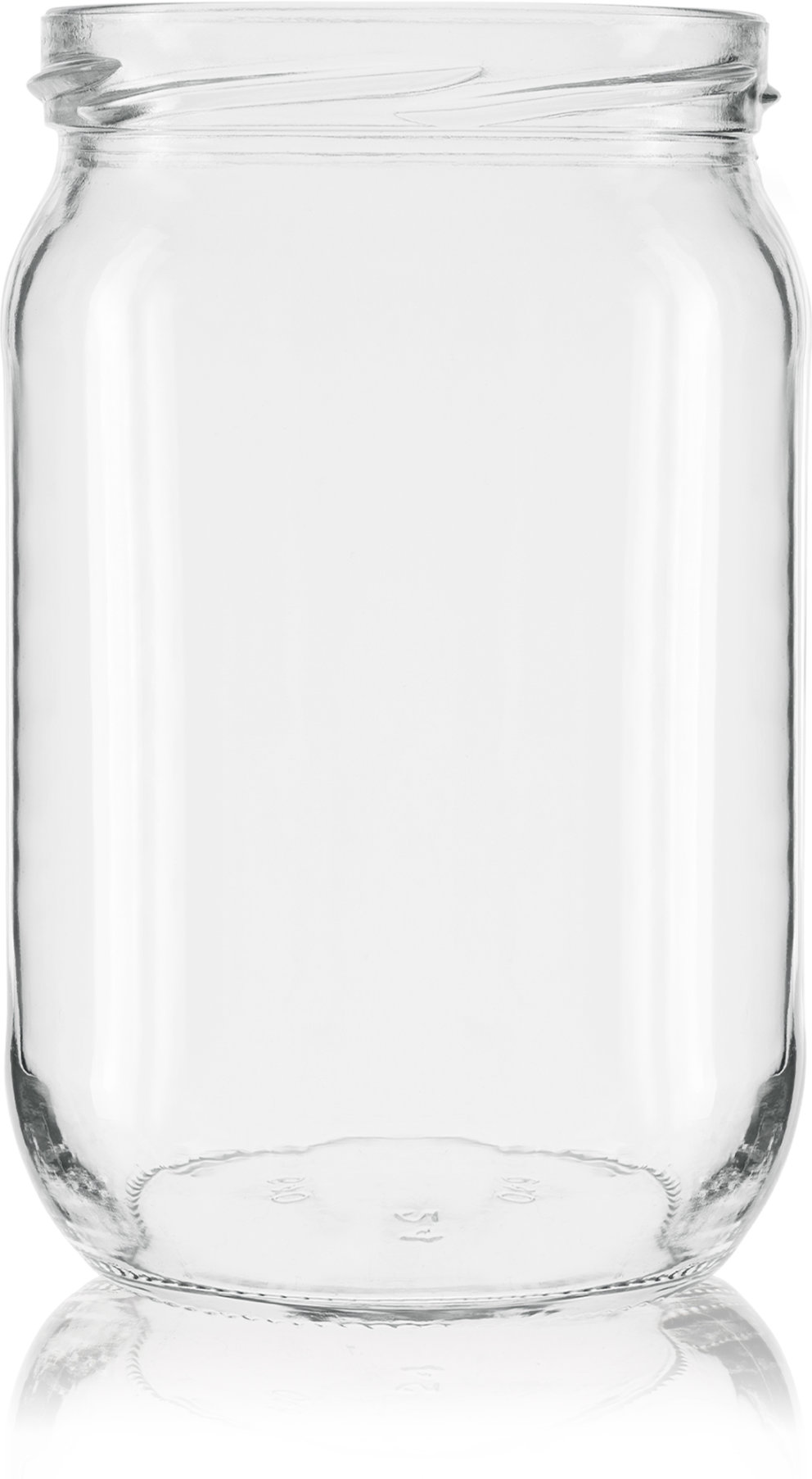 Round jar 600 ml 61086 Verpackungsglas Stoelzle