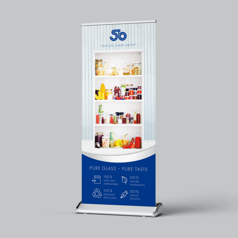 Roll Up showing the huge variety of food packaging products