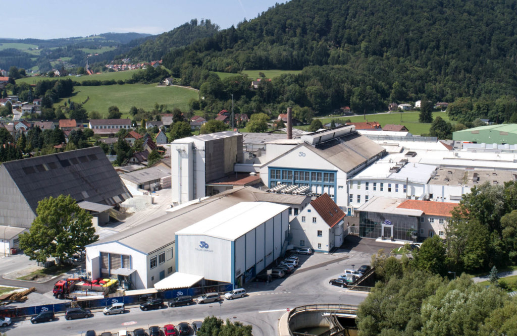 Birdview of production site STO - Austria