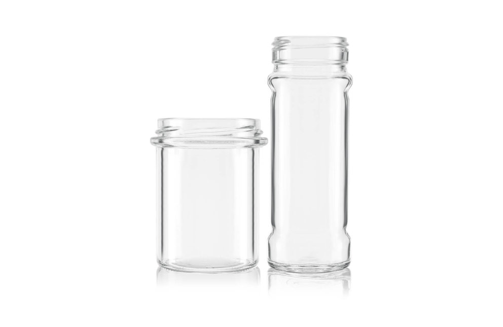 Different jars and bottles for customer Euroglas