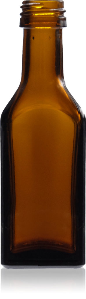 Product picture of amber mini bottle 20 ml - article number 72930