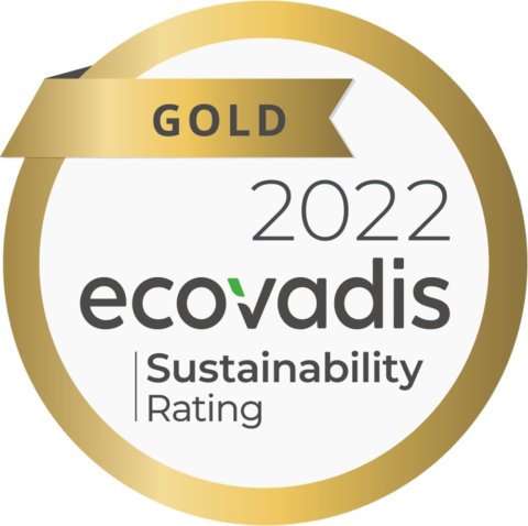 Ecovadis gold label for Stoelzle 2022