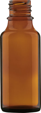 Product picture of dropper bottle amber 20 ml - article number 35042