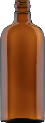 Produktbild der Meplatflasche braun 400 ml - Artikelnummer 35091