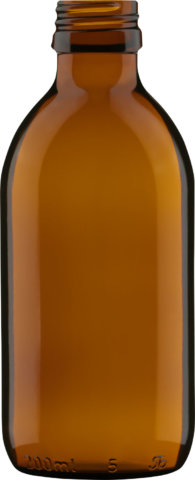 Produktbild der Sirupflasche braun 200 ml - Artikelnummer 69122