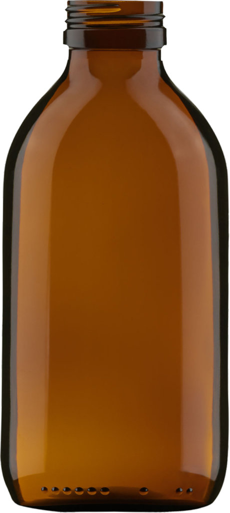 Product picture of syrup bottle amber 500 ml - article number 69135