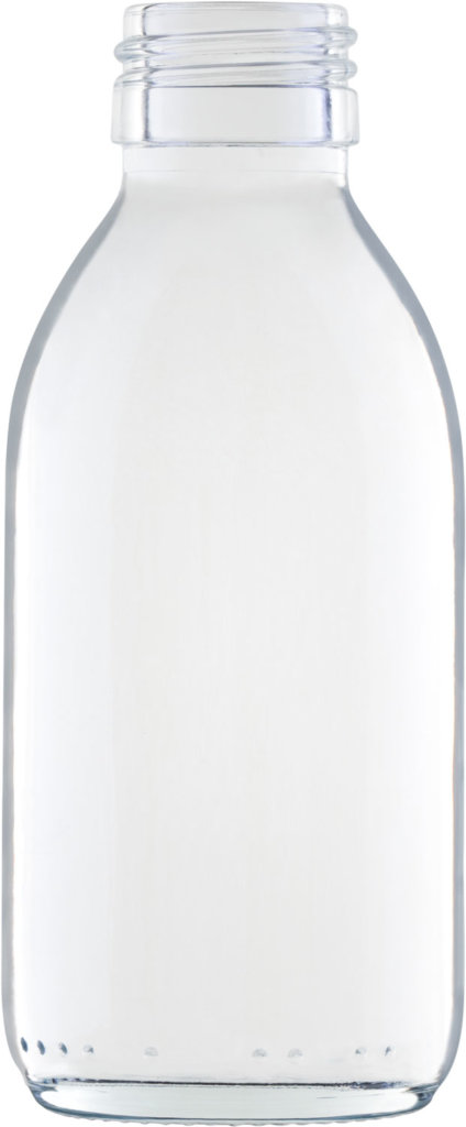 Produktbild der Sirupflasche weiß 150 ml - Artikelnummer 72434