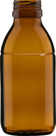 Product picture of syrup bottle amber 125 ml - article number 72434