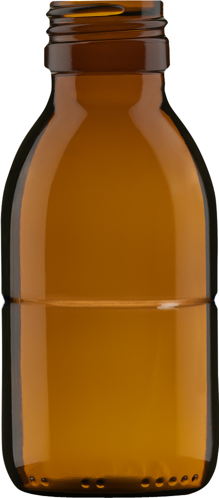 Product picture of syrup bottle amber 100 ml - article number 72434