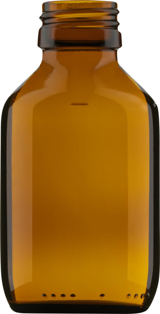 Product picture of veral bottle amber 100 ml - article number 72719