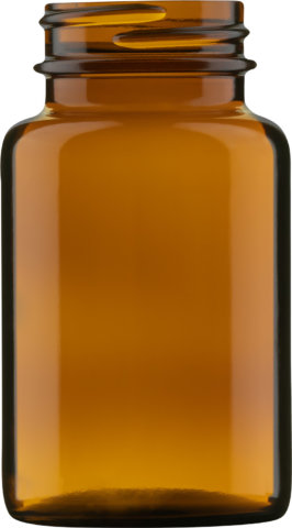 Product picture of wide mouth jar amber 100 ml - article number 74024