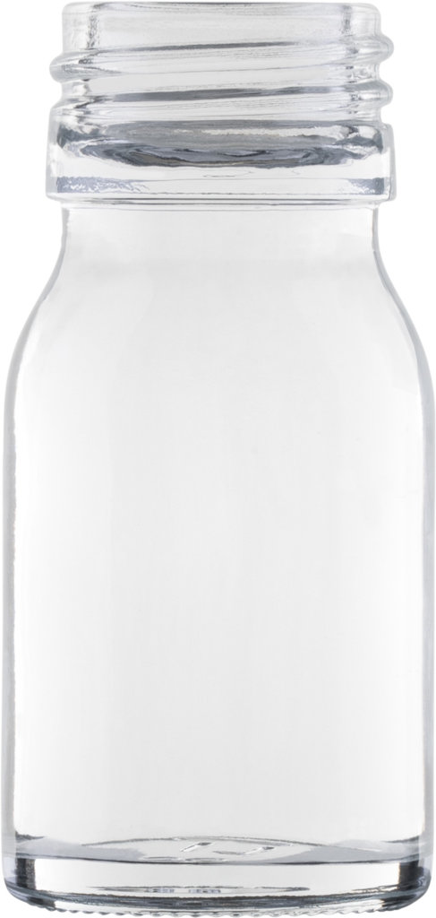 Produktbild der Sirupflasche weiß 30 ml - Artikelnummer 74568