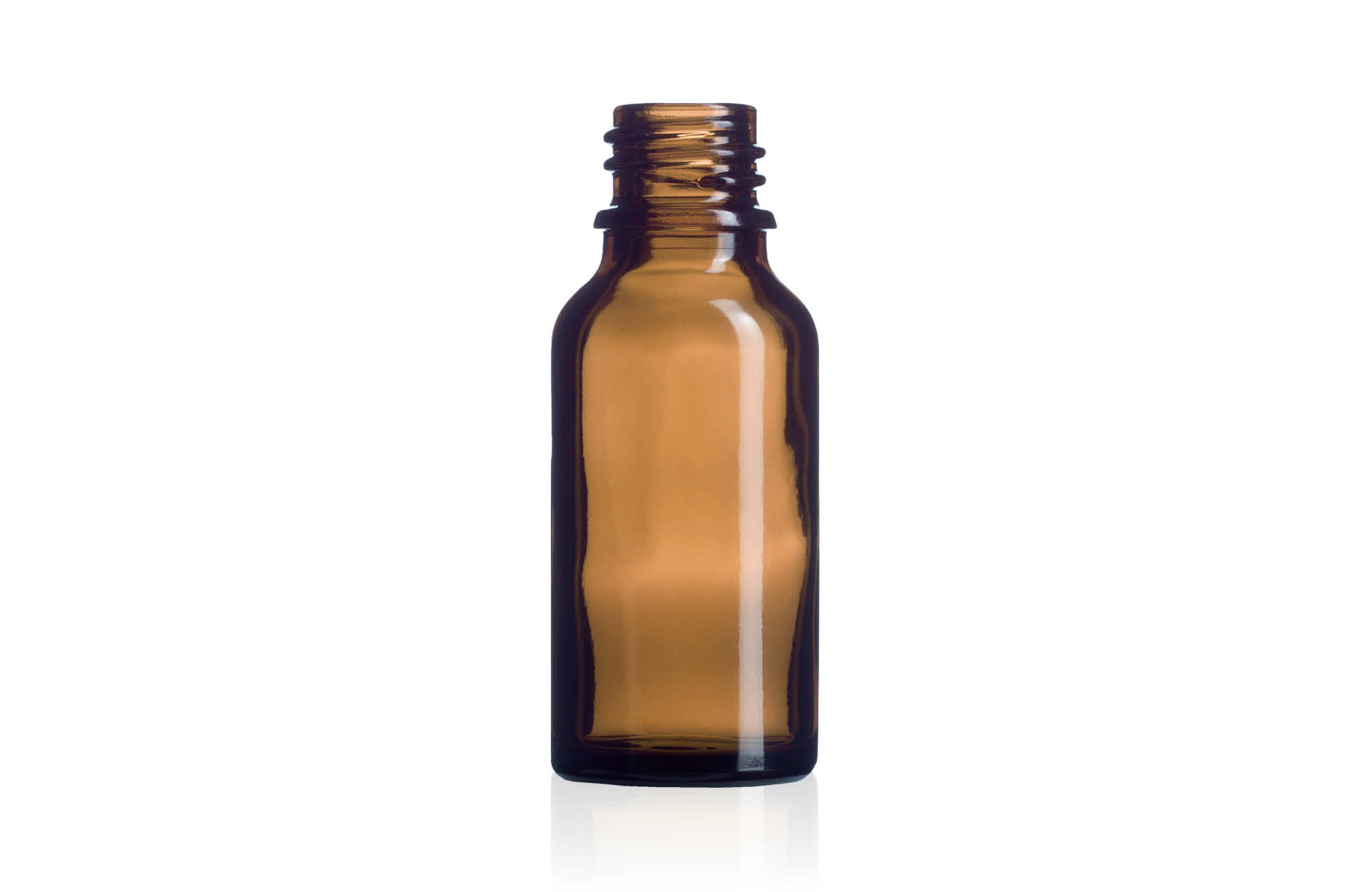 Amber dropper bottle