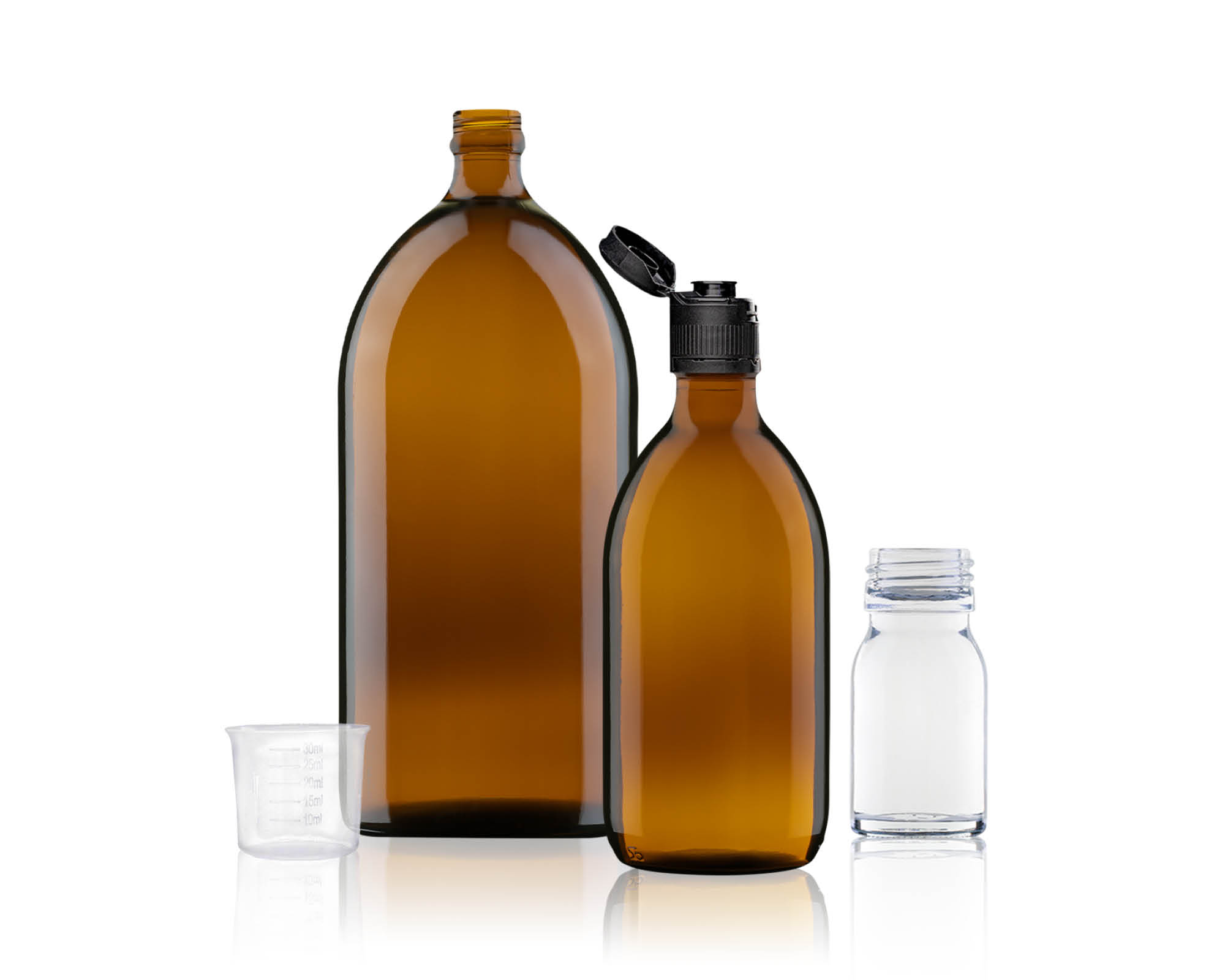 Glass Syrup Bottles » Pharmaceutical Packaging Stoelzle