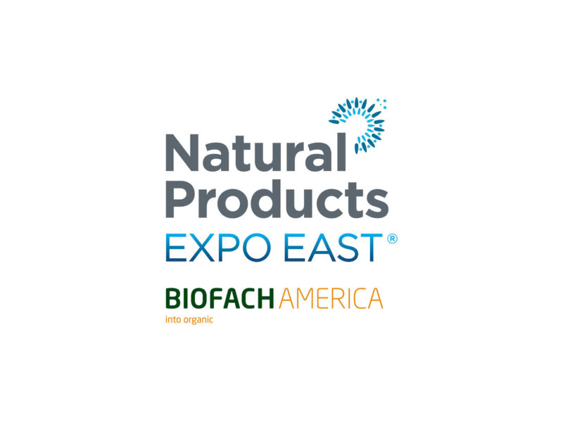 Logo for fair natural products expo east - Biofach America