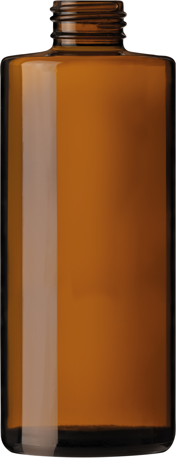 Flat shoulder bottle 150 ml (5 oz) - 69218 - Glass Packaging | Stoelzle