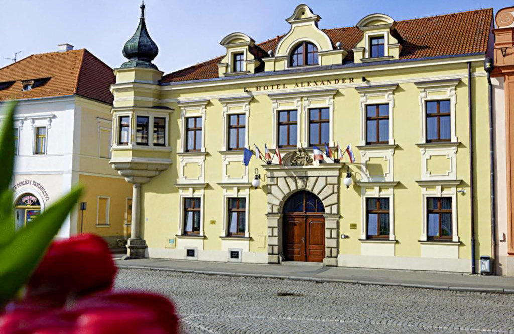 Hotel Alexander, situated in Czech town of Strbro