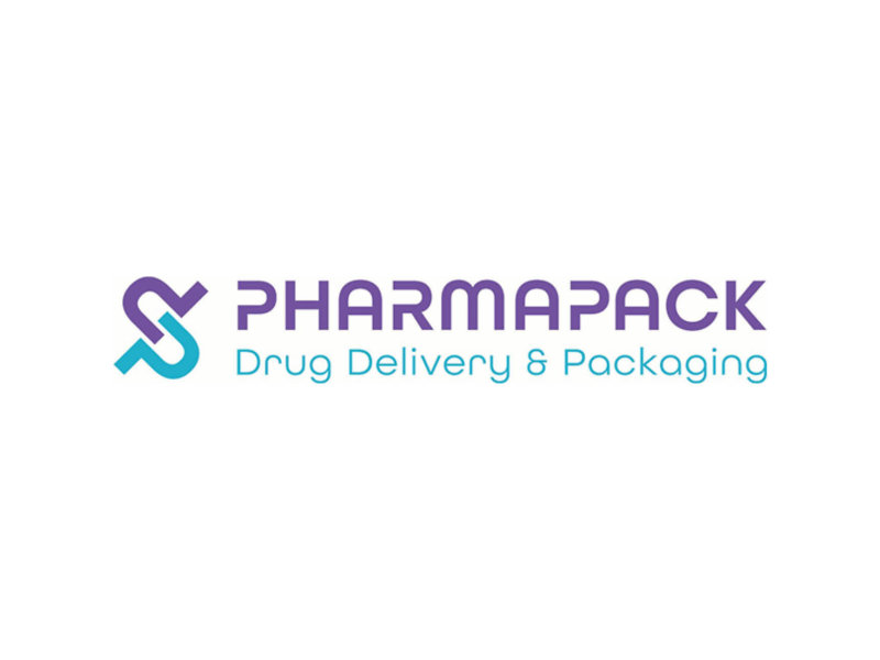 Logo of the trade show Pharmapack