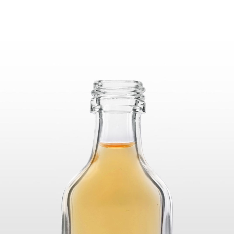 Mini filled flask bottle
