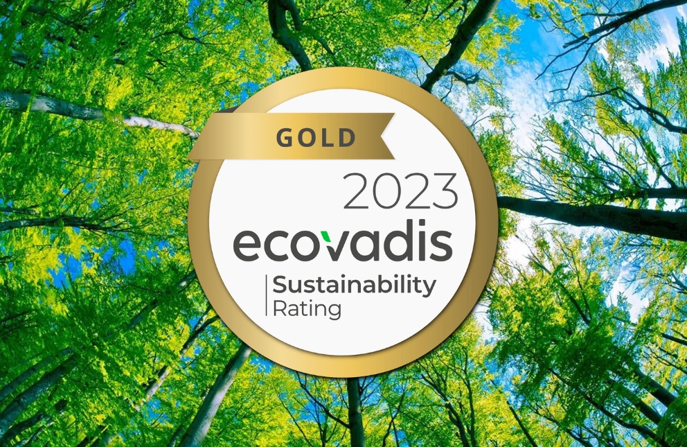 EcoVadis Gold Medal 2023